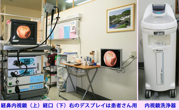 経鼻内視鏡　装置